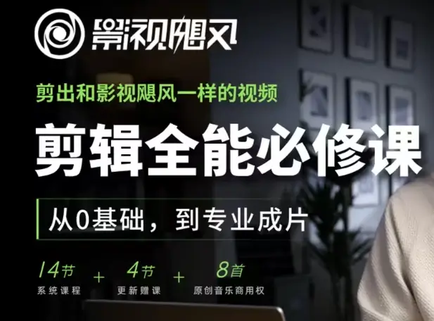 影视飓风剪辑全能必修课从0基础到专业成片