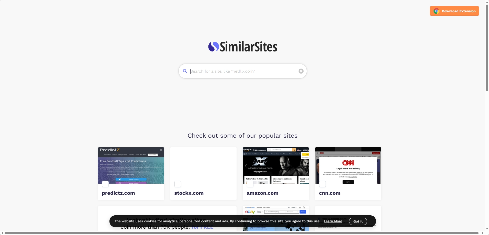 推荐一个找同类网站的神器：SimilarSites，输入网址就能扒出一堆同款优质站