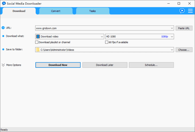 Social Media Downloader(社交媒体下载工具) v8.3.10 便携版